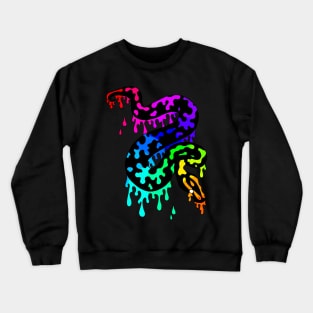 Rainbow Ball Python Crewneck Sweatshirt